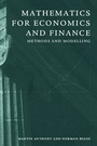 Cover: Mathematics for Economics and Finance - Cambridge University Press