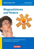Cover: Diagnostizieren und F&ouml;rdern - Arbeitshefte - Mathematik - 9./10. Schuljahr - Cornelsen Verlag