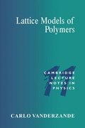 Cover: Lattice Models of Polymers - Cambridge University Press