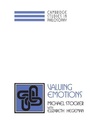 Cover: Valuing Emotions - Cambridge University Press
