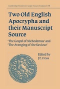 Cover: Two Old English Apocrypha and their Manuscript Source - Cambridge University Press
