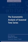 Cover: The Econometric Analysis of Seasonal Time Series - Cambridge University Press