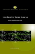 Bild: Sovereignty over Natural Resources - Cambridge University Press