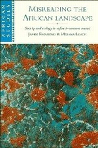 Enlarge image Cover: Misreading the African Landscape - Cambridge University Press