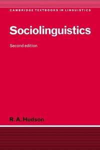 Abbildung von: Sociolinguistics - Cambridge University Press
