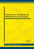 Cover: Components, Packaging and Manufacturing Technology II - Trans Tech Publications Ltd