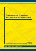 Cover: Environmental Protection and Sustainable Development - Trans Tech Publications Ltd