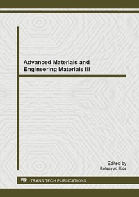 Enlarge image Cover: Advanced Materials and Engineering Materials III - Trans Tech Publications Ltd