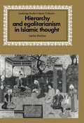 Cover: Hierarchy and Egalitarianism in Islamic Thought - Cambridge University Press