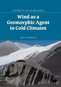 Cover: Wind as a Geomorphic Agent in Cold Climates - Cambridge University Press