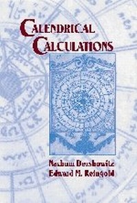 Enlarge image Cover: Calendrical Calculations - Cambridge University Press