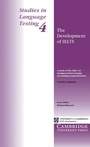 Cover: The Development of IELTS - Cambridge University Press