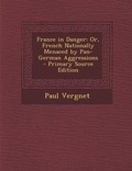 Cover: France in Danger - Nabu Press