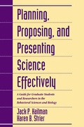 Cover: Planning, Proposing, and Presenting Science Effectively - Cambridge University Press