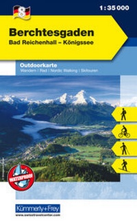 Abbildung von: Berchtesgaden, Bad Reichenhall, Königssee - Kümmerly+Frey