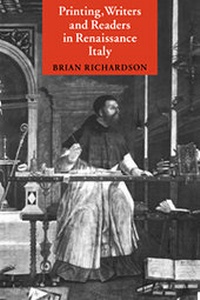 Abbildung von: Printing, Writers and Readers in Renaissance Italy - Cambridge University Press