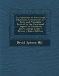 Cover: Introduction to Vocational Education - Nabu Press