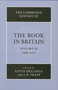 Cover: The Cambridge History of the Book in Britain - Cambridge University Press