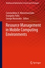 Cover: Resource Management in Mobile Computing Environments - Springer
