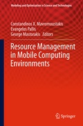 Cover: Resource Management in Mobile Computing Environments - Springer