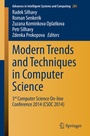 Cover: Modern Trends and Techniques in Computer Science - Springer