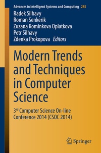 Enlarge image Cover: Modern Trends and Techniques in Computer Science - Springer