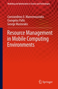Enlarge image Cover: Resource Management in Mobile Computing Environments - Springer