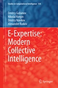 Cover: E-Expertise: Modern Collective Intelligence - Springer