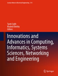 Enlarge image Cover: Innovations and Advances in Computing, Informatics, Systems Sciences, Networking and Engineering - Springer