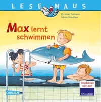 Abbildung von: LESEMAUS 54: Max lernt schwimmen - Carlsen