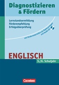 Cover: Diagnostizieren und F&ouml;rdern - Kopiervorlagen - Lernstandsermittlung - F&ouml;rderempfehlung - Erfolgs&uuml;berpr&uuml;fung - Englisch - 5./6. Schuljahr - Cornelsen P&auml;dagogik
