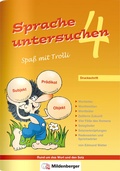 Cover: Sprache untersuchen - Spa&szlig; mit Trolli 4, Druckschrift - Mildenberger Verlag GmbH