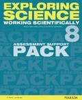 Cover: Exploring Science: Working Scientifically Assessment Support Pack Year 8 - Pearson Education Limited