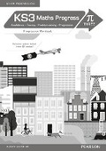 Cover: KS3 Maths Progress Progression Workbook Pi 3 (pack of 8) - Pearson Education Limited