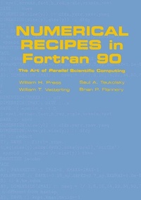 Enlarge image Cover: Numerical Recipes in Fortran 90: Volume 2, Volume 2 of Fortran Numerical Recipes - Cambridge University Press