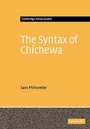 Cover: The Syntax of Chichewa - Cambridge University Press