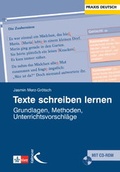 Cover: Texte schreiben lernen - Kallmeyer