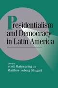 Cover: Presidentialism and Democracy in Latin America - Cambridge University Press