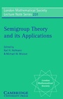 Cover: Semigroup Theory and its Applications - Cambridge University Press