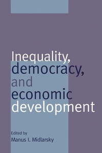 Enlarge image Cover: Inequality, Democracy, and Economic Development - Cambridge University Press