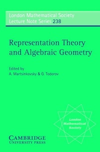 Abbildung von: Representation Theory and Algebraic Geometry - Cambridge University Press