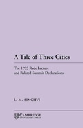Cover: A Tale of Three Cities - Cambridge University Press