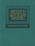 Cover: Commons, Forests and Footpaths - Nabu Press