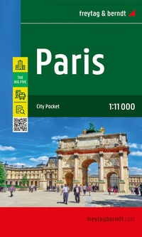 Abbildung von: Paris, Stadtplan 1:11.000, freytag & berndt - Freytag-Berndt und ARTARIA