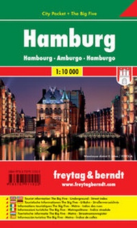 Abbildung von: Hamburg, City Pocket, Stadtplan 1:10.000 - Freytag-Berndt und ARTARIA
