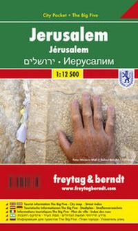 Abbildung von: Jerusalem, Stadtplan 1:12.500, City Pocket + The Big Five - Freytag-Berndt und ARTARIA