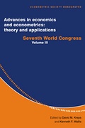 Cover: Advances in Economics and Econometrics: Theory and Applications - Cambridge University Press