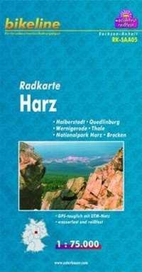 Abbildung von: Radkarte Harz (RK-SAA05) - Esterbauer
