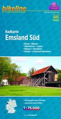 Abbildung von: Radkarte Emsland Süd (RK-NDS10) - Esterbauer