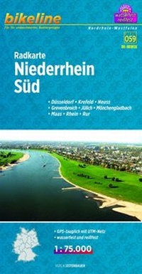 Abbildung von: Radkarte Niederrhein Süd (RK-NRW08) - Esterbauer